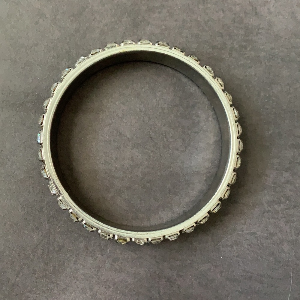 silver sparkle chunky bracelet - Picture 2 of 8